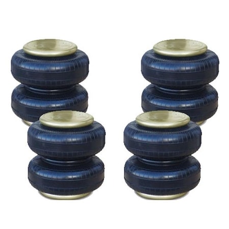 Airbagit AirBagIt BAG-FREE-6X 4-3800Lb Double Bellow Air Bags Air Springs BAG-FREE-6X